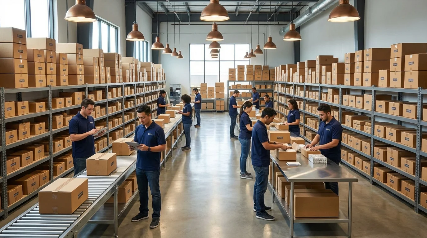 Our modern fulfillment center