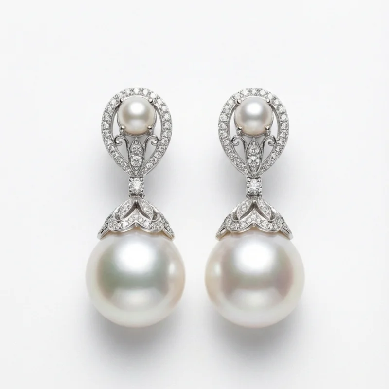 Pearl Drop Earrings